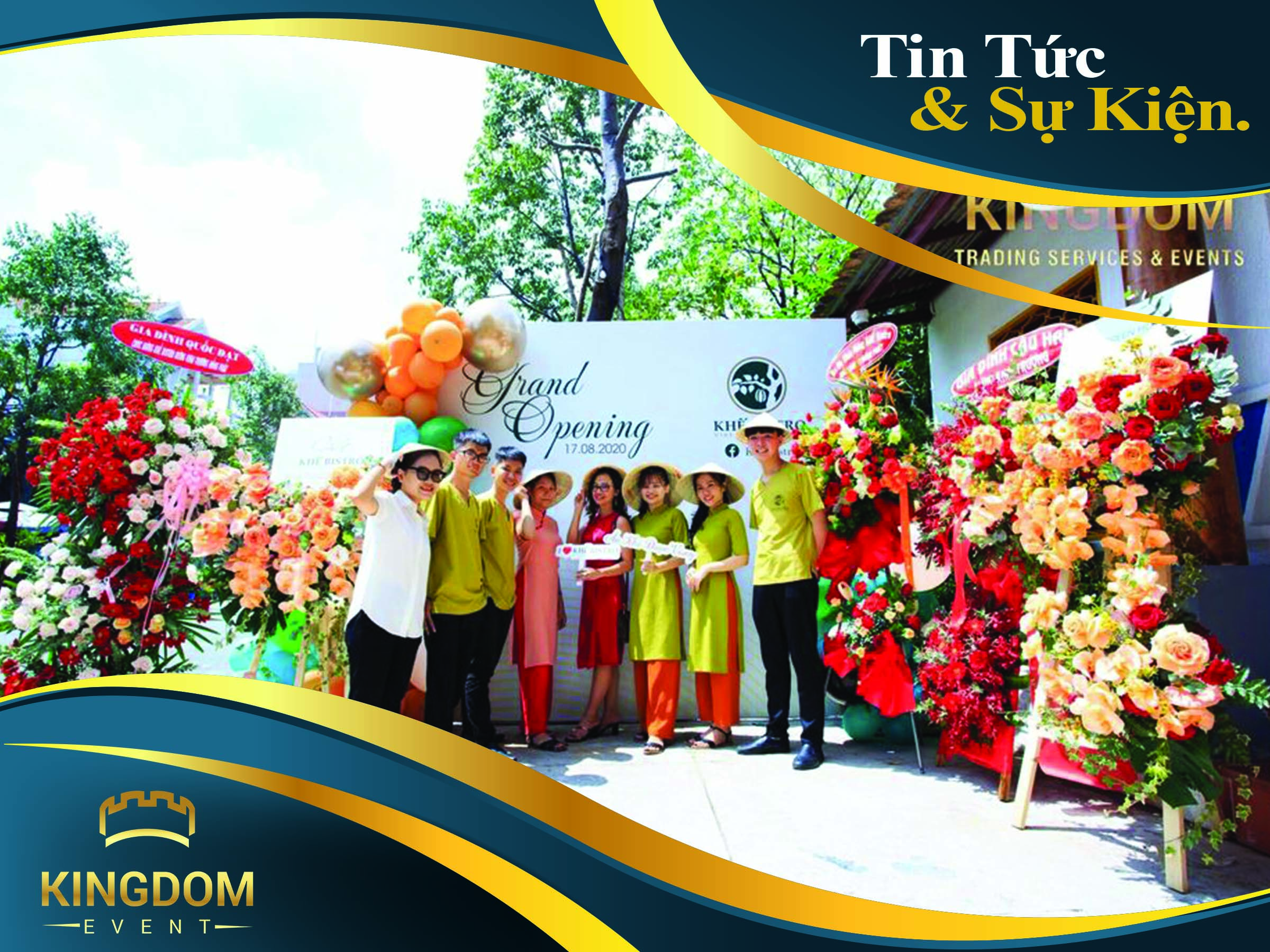 Grand Opening Khế Bistro - Nhà hàng ẩm thực Việt Nam sự kiện cá nhân Kingdom Event