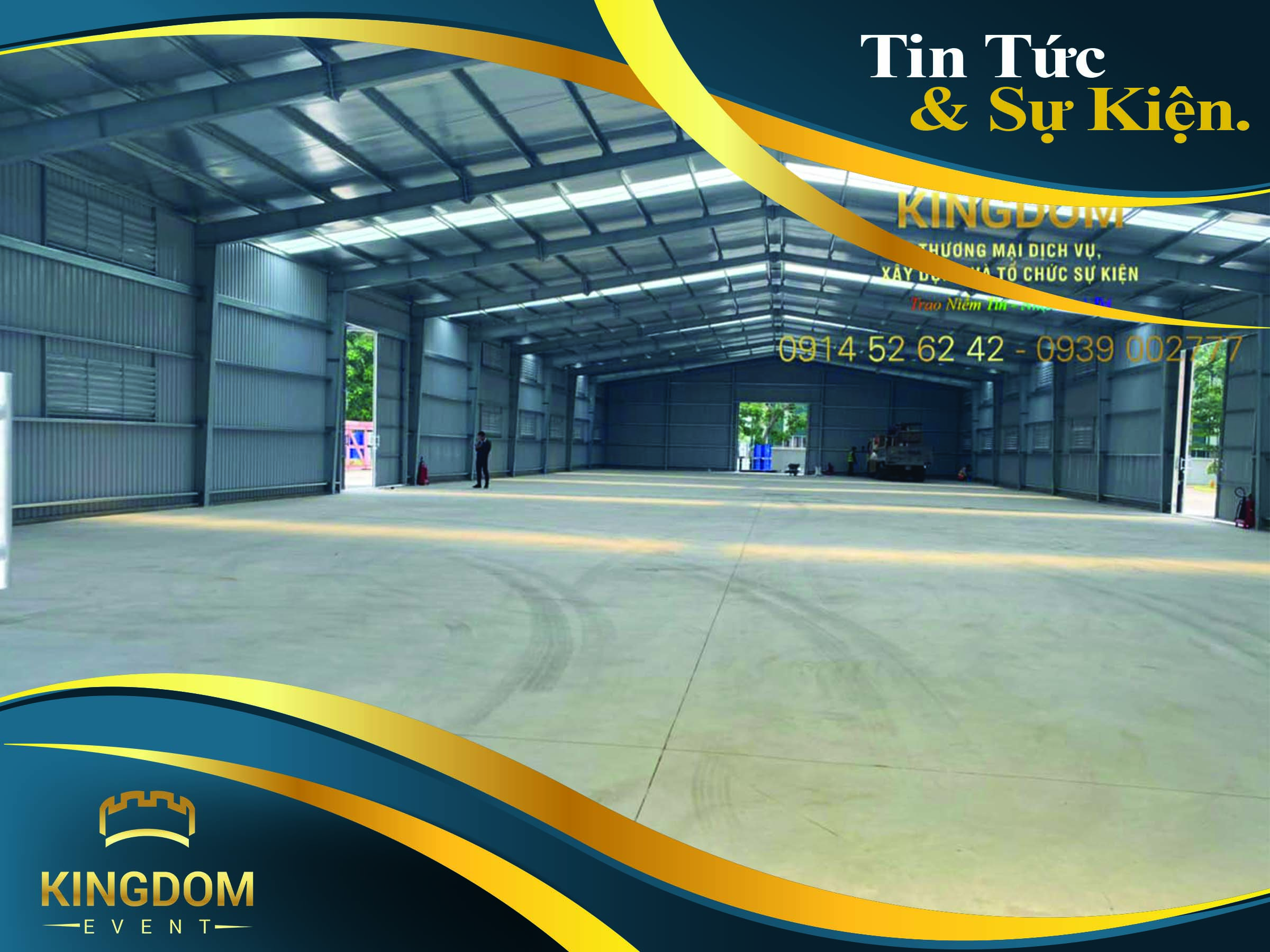 Thiết kế xây dựng nhà xưởng 20m x 55m tại Bình Dương